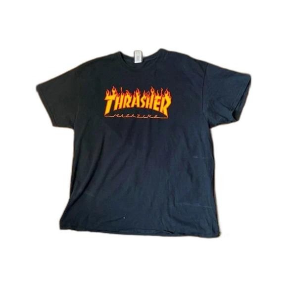 Thrasher Other - Authentic Thrasher Skateboard Magazine T shirt (XL): Black